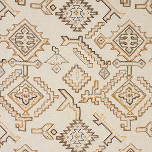 Schumacher Fabric Ezma Embroidery Neutral 78380