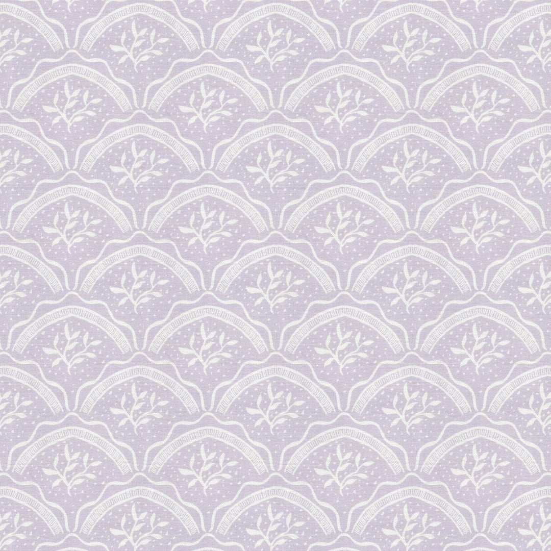 7845 Vine Scallop 3 Lilac by Aoc Designer Fabric