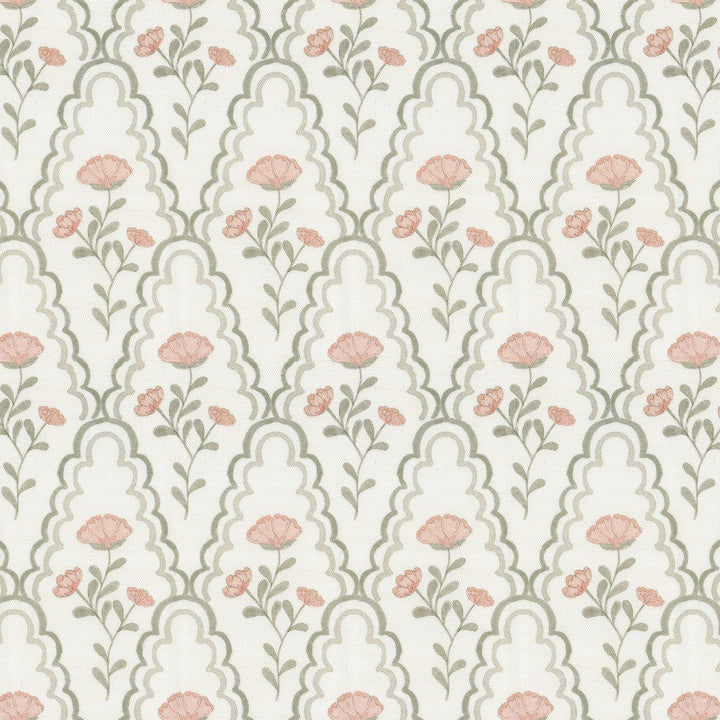 7848 Scallop Floral 1 Blossom by Aoc Fabric Aoc Fabric 7848 Scallop Floral 1 BlossomFabric THE ART OF COLOR MORNINGSIDE 55%LIN 45%COT USA </p><p>Repeat: H: 4.250, V: 9.000 54 in - Fabric Carolina -