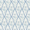 Aoc Fabric 7848 Scallop Floral 2 Harbor