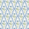 Aoc Fabric 7848 Scallop Floral 3 Denim