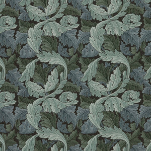 Wmah Fabric 7859 Acanthus 3 Ink