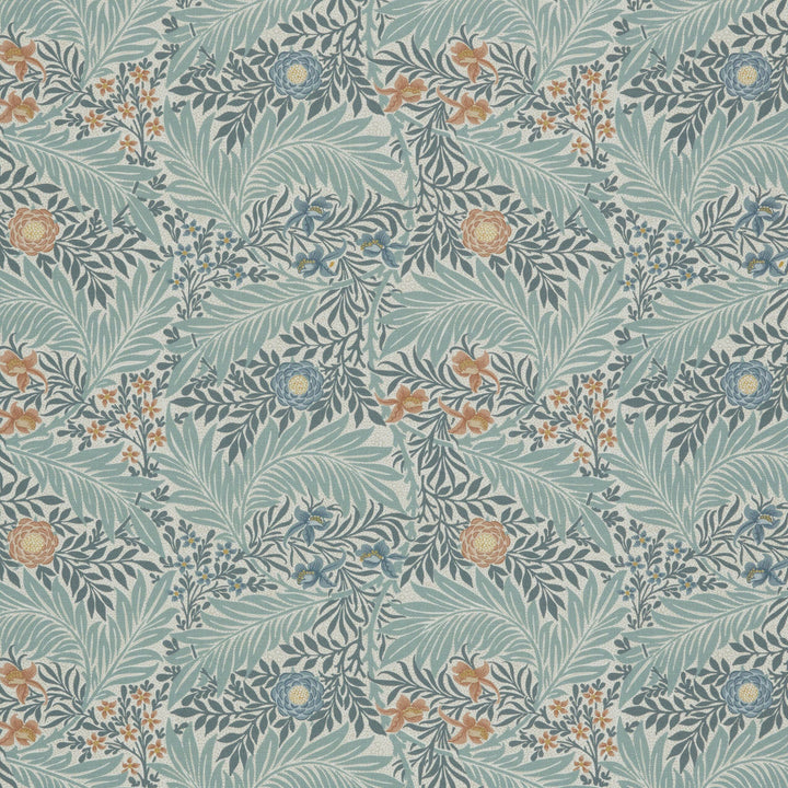 7861 Larkspur 4 Vapor by Wmah Fabric Wmah Fabric 7861 Larkspur 4 VaporFabric WILLIAM MORRIS AT HOME KELMSCOTT GARDENS VOL 1 100%COT SPAIN </p><p>Repeat: H: 18.000, V: 25.500 55 in - Fabric Carolina -