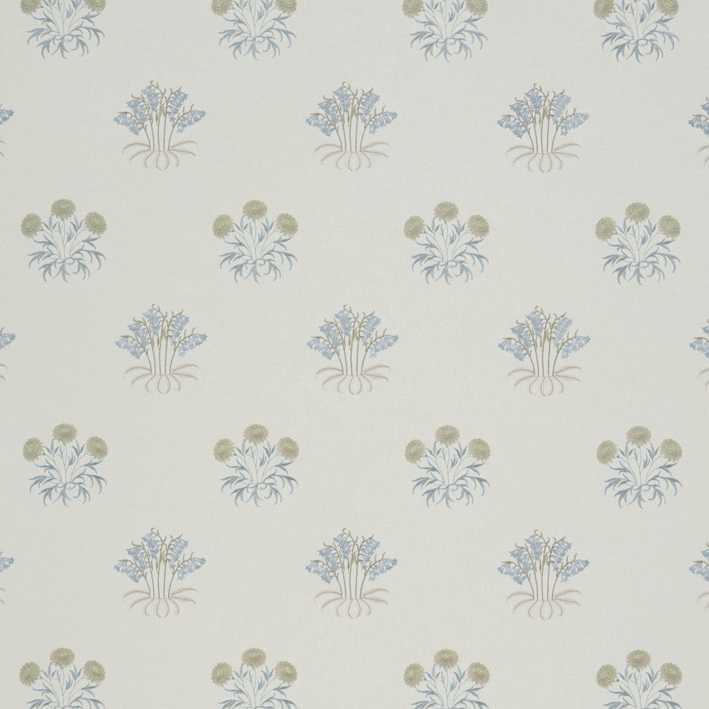7862 Lilyflower Embroidery 4 Spray by Wmah Fabric Wmah Fabric 7862 Lilyflower Embroidery 4 SprayFabric WILLIAM MORRIS AT HOME KELMSCOTT GARDENS VOL 1 68%POL 21%LIN 11%COT %VEMB INDIA </p><p>Repeat: H: 10.750, V: 12.500 54 in - Fabric Carolina -
