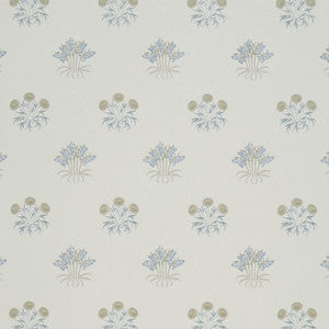 Wmah Fabric 7862 Lilyflower Embroidery 4 Spray