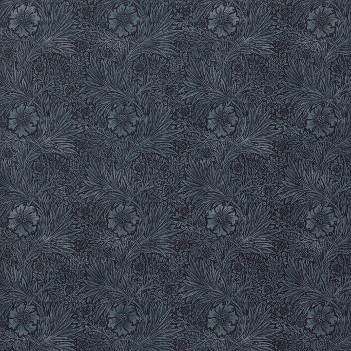 7864 Marigold Velvet 3 Navy by Wmah Fabric Wmah Fabric 7864 Marigold Velvet 3 NavyFabric WILLIAM MORRIS AT HOME KELMSCOTT GARDENS VOL 2 100%POL TURKEY </p><p>Repeat: H: 18.000, V: 18.000 54 in - Fabric Carolina -