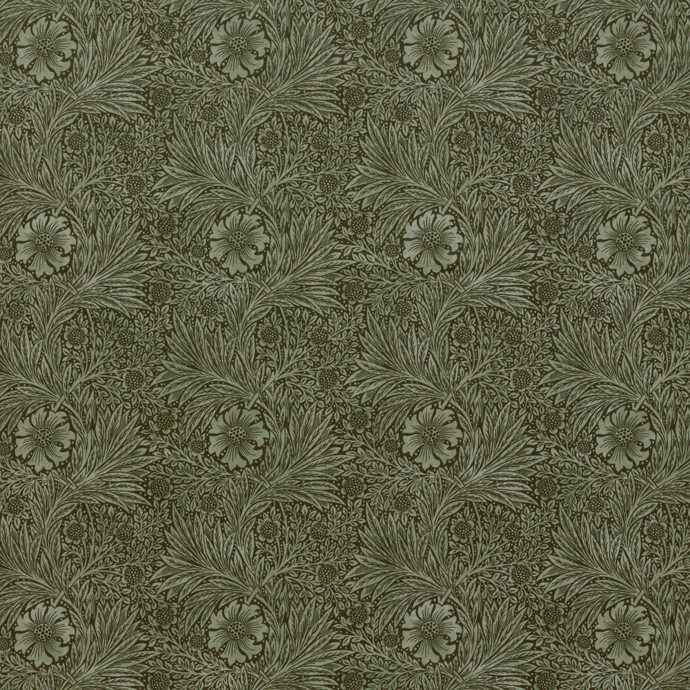7864 Marigold Velvet 7 Olive by Wmah Fabric Wmah Fabric 7864 Marigold Velvet 7 OliveFabric WILLIAM MORRIS AT HOME KELMSCOTT GARDENS VOL 2 100%POL TURKEY </p><p>Repeat: H: 18.000, V: 18.000 54 in - Fabric Carolina -