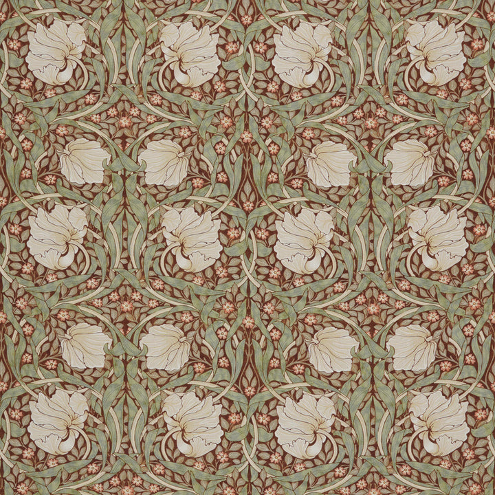 7865 Pimpernel 1 Wine by Wmah Fabric Wmah Fabric 7865 Pimpernel 1 WineFabric WILLIAM MORRIS AT HOME KELMSCOTT GARDENS VOL 1 100%COT SPAIN </p><p>Repeat: H: 18.500, V: 14.125 55 in - Fabric Carolina -