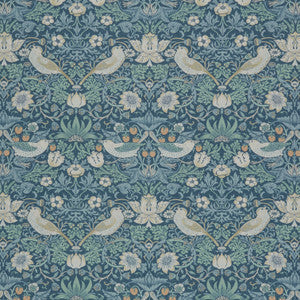 Wmah Fabric 7866 Strawberry Thief 4 Bay