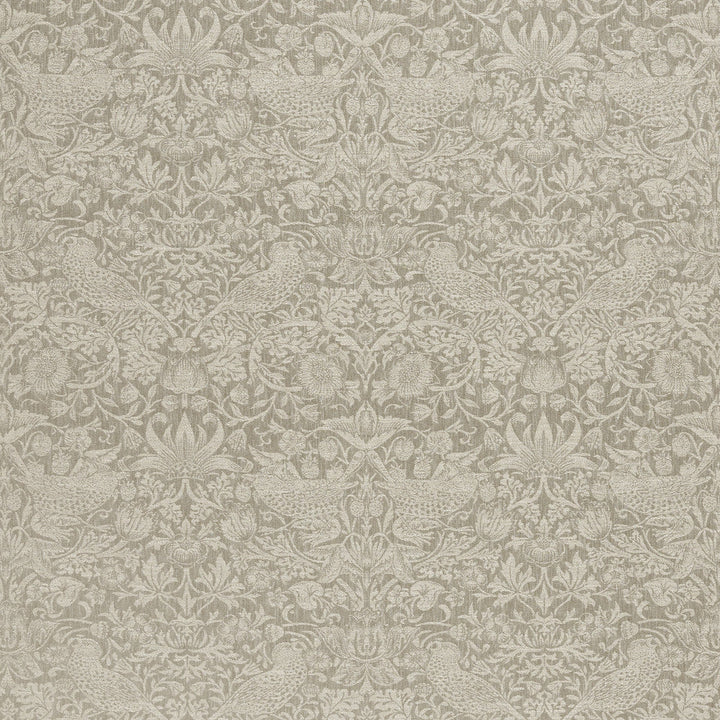 7868 Strawberry Thief Woven 1 Dusk by Wmah Fabric Wmah Fabric 7868 Strawberry Thief Woven 1 DuskFabric WILLIAM MORRIS AT HOME KELMSCOTT GARDENS VOL 2 83%POL 17%COT INDIA </p><p>Repeat: H: 13.750, V: 16.125 54 in - Fabric Carolina -
