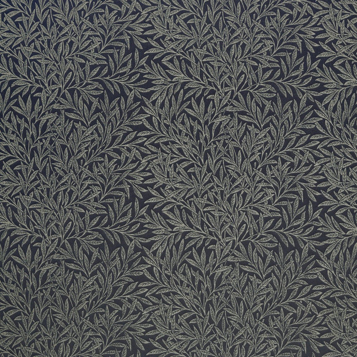 7869 Willow Woven 1 Navy by Wmah Fabric Wmah Fabric 7869 Willow Woven 1 NavyFabric WILLIAM MORRIS AT HOME KELMSCOTT GARDENS VOL 2 67%POL 33%SVI INDIA </p><p>Repeat: H: 18.125, V: 16.375 55 in - Fabric Carolina -