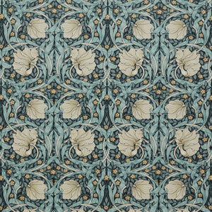 Wmah Fabric 7871 Pimpernel Velvet 3 Navy