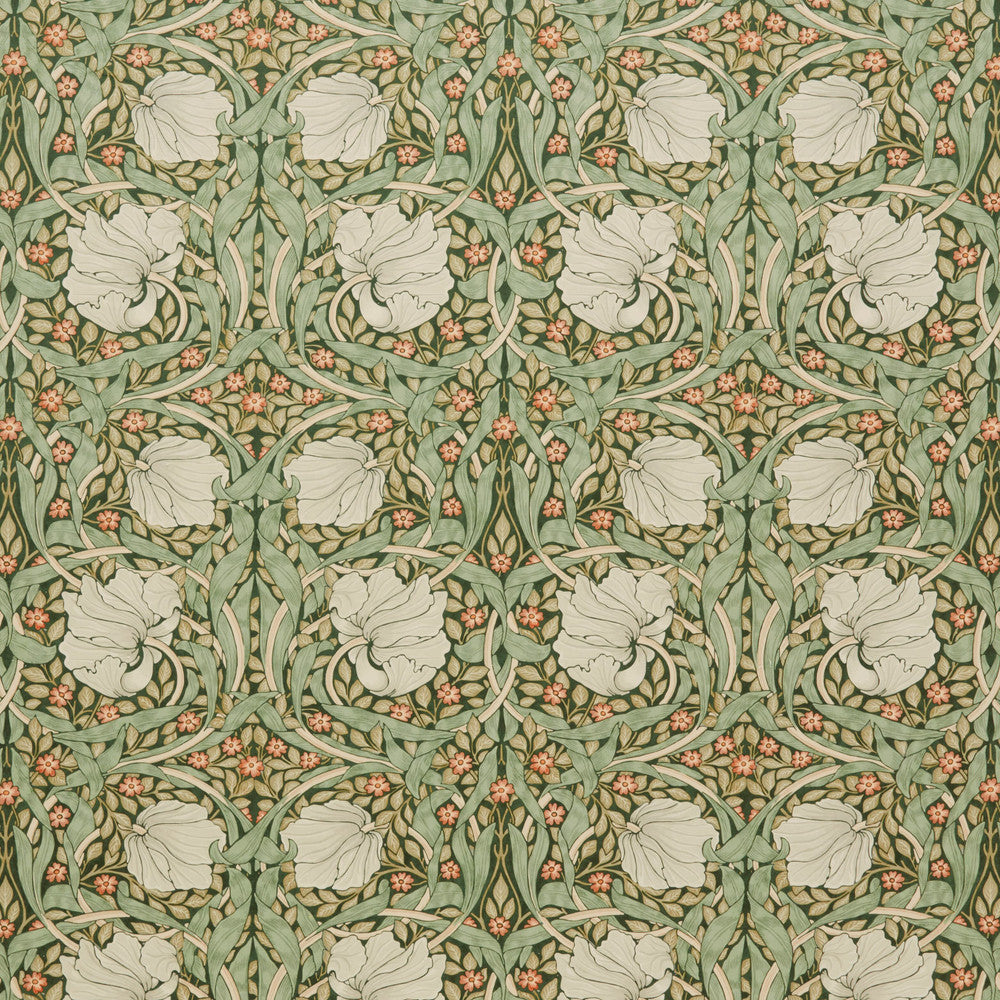 7871 Pimpernel Velvet 4 Hunter by Wmah Fabric Wmah Fabric 7871 Pimpernel Velvet 4 HunterFabric WILLIAM MORRIS AT HOME KELMSCOTT GARDENS VOL 1 100%POL TURKEY </p><p>Repeat: H: 18.000, V: 14.125 54 in - Fabric Carolina -