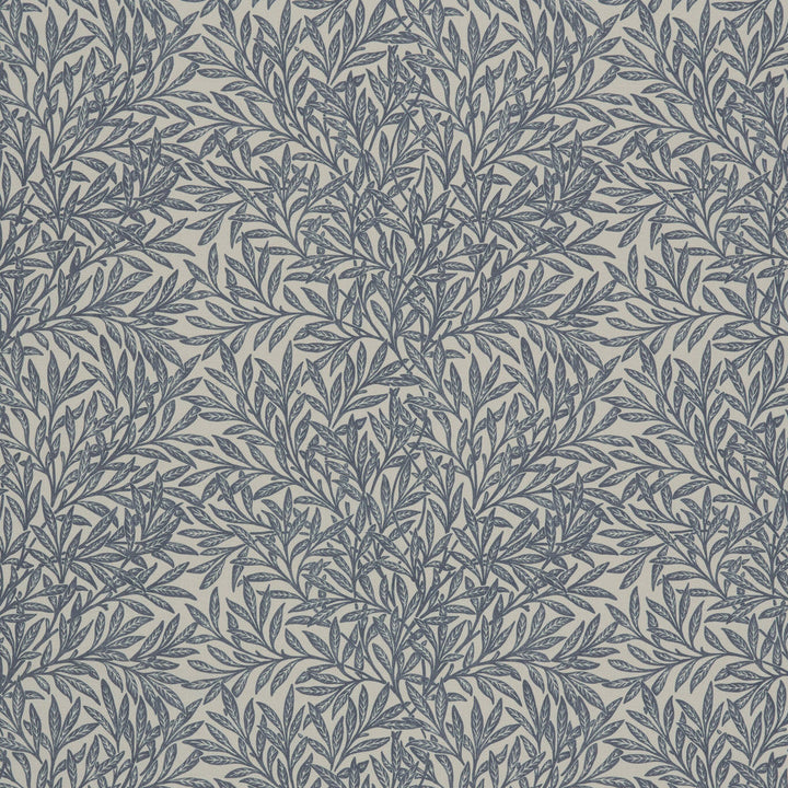 7874 Willow 1 Ink by Wmah Fabric Wmah Fabric 7874 Willow 1 InkFabric WILLIAM MORRIS AT HOME KELMSCOTT GARDENS VOL 2 100%COT SPAIN </p><p>Repeat: H: 18.125, V: 14.875 55 in - Fabric Carolina -