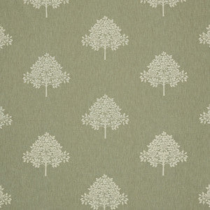 Wmah Fabric 7875 Marigold Tree Embroidery 3 Sage