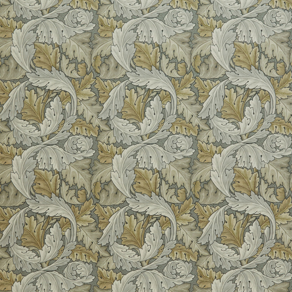 7878 Acanthus Velvet 2 Stone by Wmah Fabric Wmah Fabric 7878 Acanthus Velvet 2 StoneFabric WILLIAM MORRIS AT HOME KELMSCOTT GARDENS VOL 1 100%POL TURKEY </p><p>Repeat: H: 13.500, V: 16.875 54 in - Fabric Carolina -