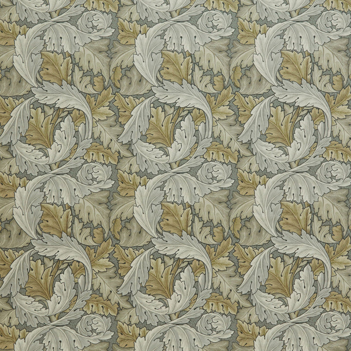 7878 Acanthus Velvet 2 Stone by Wmah Fabric Wmah Fabric 7878 Acanthus Velvet 2 StoneFabric WILLIAM MORRIS AT HOME KELMSCOTT GARDENS VOL 1 100%POL TURKEY </p><p>Repeat: H: 13.500, V: 16.875 54 in - Fabric Carolina -