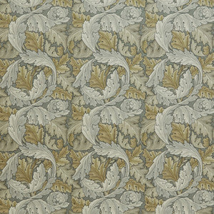 Wmah Fabric 7878 Acanthus Velvet 2 Stone