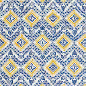Schumacher Fabric Ocosito Hand Woven Blue 78901