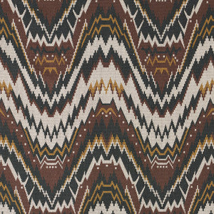 Schumacher Fabric Tauride Epingle Brown 79040