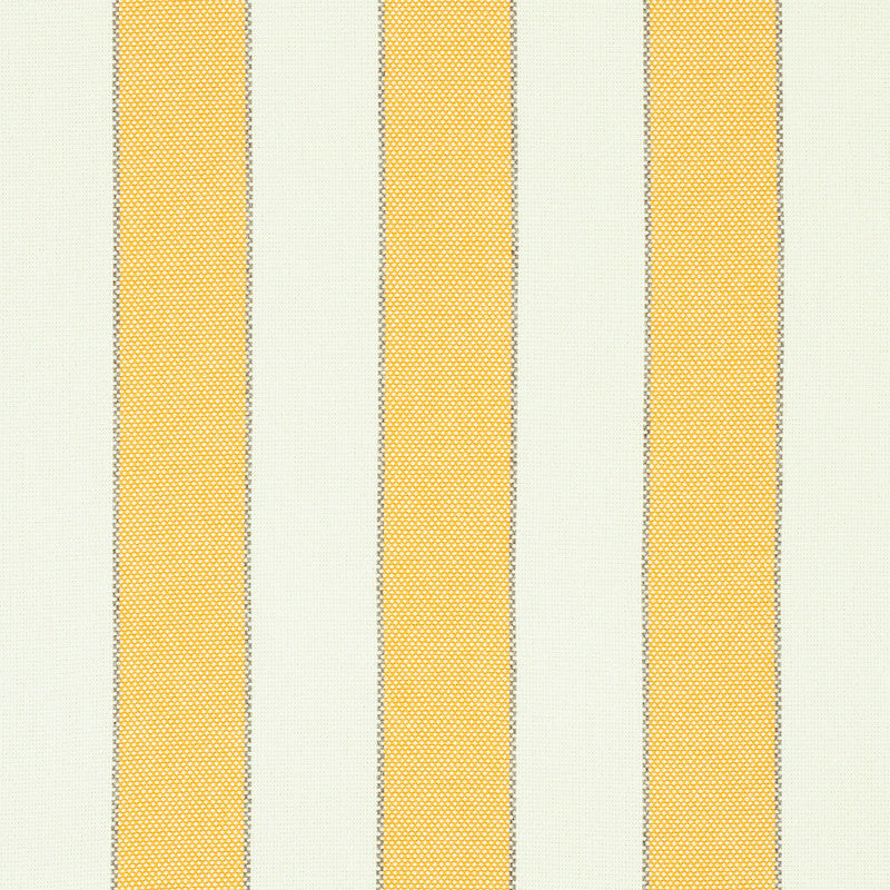 Blumont Stripe Indoor/Outdoor Yellow 79052 by Schumacher Fabric Schumacher Fabric Blumont Stripe Indoor/Outdoor Yellow 79052Fabric ACRYLIC 100% ITALY </p><p>Repeat: H: HORZ. 1 7/8" (5CM) , V: 55 - Fabric Carolina -