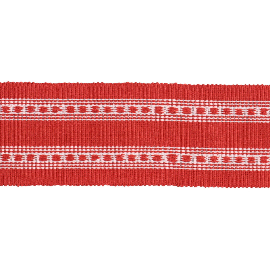 Schumacher Trim Lubeck Tape - Red