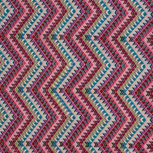 Schumacher Fabric Amates Hand Woven Brocade Carnival 79220