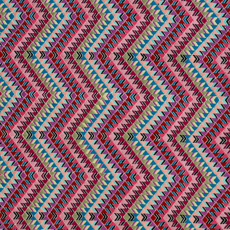 Amates Hand Woven Brocade Carnival 79220 by Schumacher Fabric Schumacher Fabric Amates Hand Woven Brocade Carnival 79220Fabric COTTON 100% GUATEMALA </p><p>Repeat: H: HORZ. 4" (10CM), V: VERT. 7 1/2" (19CM) 19 - Fabric Carolina -