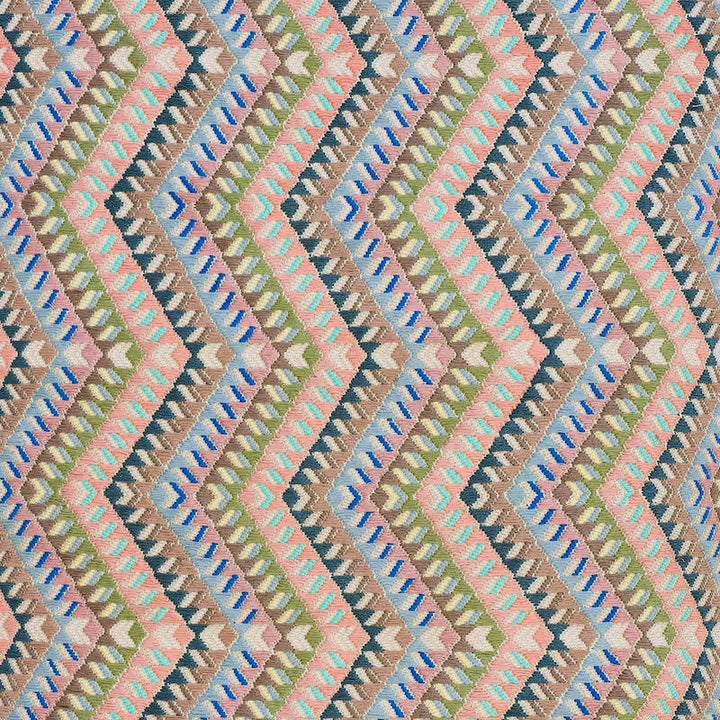 Amates Hand Woven Brocade Chalked 79221 by Schumacher Designer Fabric A RUM FELLOW BROCADES See Sample GUATEMALA LIGHT DURABILITY </p><p>Repeat: Horizontal: 4" (10CM) and Vertical: 7 1/2" (19CM) 19" (48CM) - Swanky Fabrics -