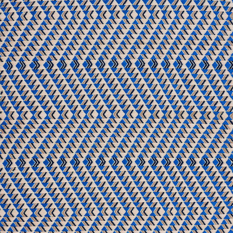 Amates Hand Woven Brocade Ocean 79222 by Schumacher Designer Fabric A RUM FELLOW BROCADES See Sample GUATEMALA LIGHT DURABILITY </p><p>Repeat: Horizontal: 1" (3CM) and Vertical: 7 1/2" (19CM) 19" (48CM) - Swanky Fabrics -