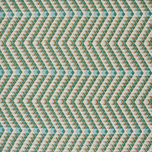 Schumacher Fabric Amates Hand Woven Brocade Duck Egg 79224