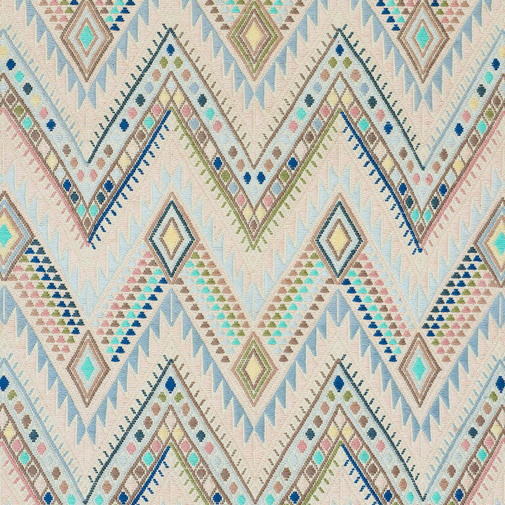 Coyolate Hand Woven Brocade Arctic 79242 by Schumacher Fabric Schumacher Fabric Coyolate Hand Woven Brocade Arctic 79242Fabric COTTON 100% GUATEMALA </p><p>Repeat: H: HORZ. 6" (15CM) , V: VERT. 12 1/4" (31CM) 19 - Fabric Carolina -