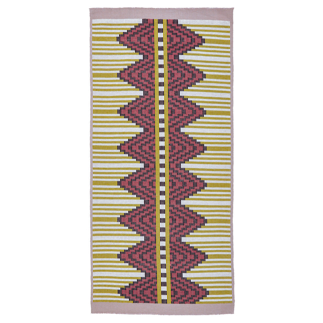 Schumacher Fabric Mixco Hand Woven Brocade - Dewberry