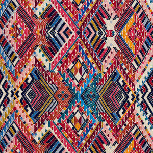 Schumacher Fabric Nica Hand Woven Brocade Rosa 79280