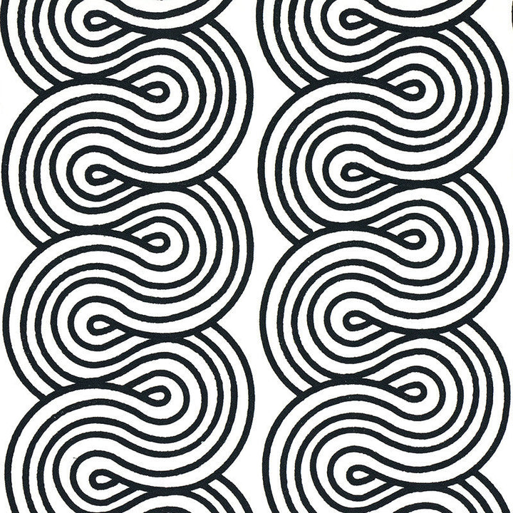 Giraldi Embroidery Black 79341 by Schumacher Designer Fabric MISTERIOSO LINEN 47% COTTON 38% INDIA </p><p>Repeat: Horizontal: 13" (33CM) and Vertical: 7 7/8" (20CM) 52 - Swanky Fabrics -