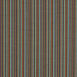 Schumacher Fabric Sinoir Stripe Multi 79351
