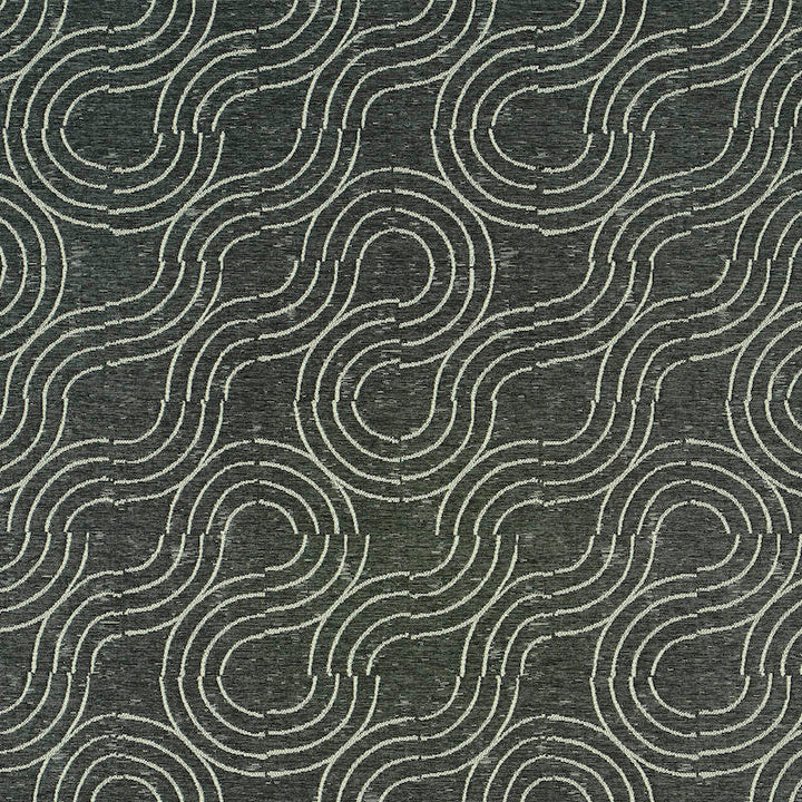 Alma Indoor/Outdoor Carbon 79400 by Schumacher Designer Fabric INDOOR/OUTDOOR PRINTS & WOVENS V See Sample UNITED STATES OF AMERICA HIGH DURABILITY </p><p>Repeat: Horizontal: 14" (36CM) and Vertical: 23 3/4" (60CM) 53" (135CM) - Swanky Fabrics -