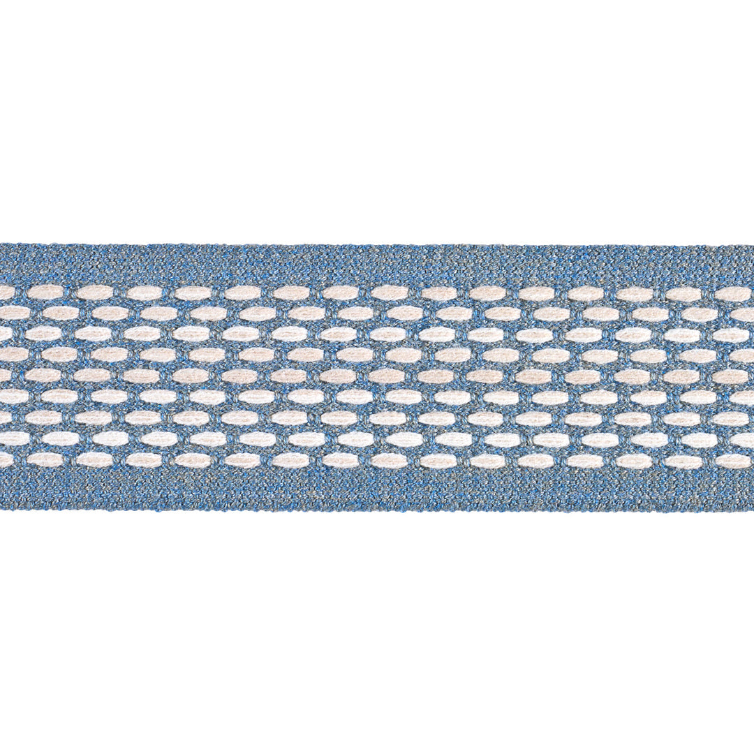 Schumacher Trim Portola Tape Indoor/Outdoor - Sky