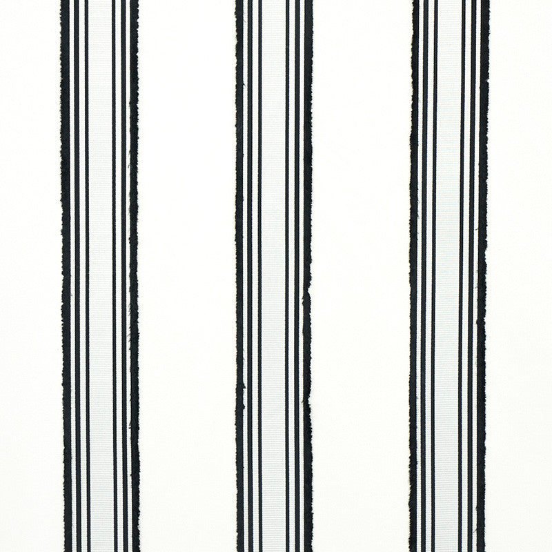 Senza Satin Stripe Pearl 79452 by Schumacher Designer Fabric MISTERIOSO COTTON 43% VISCOSE 33% ITALY </p><p>Repeat: Horizontal: 9 1/8" (23CM) and Vertical: 56.5 - Swanky Fabrics -