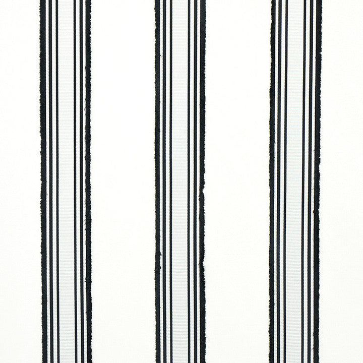 Senza Satin Stripe Pearl 79452 by Schumacher Designer Fabric MISTERIOSO COTTON 43% VISCOSE 33% ITALY </p><p>Repeat: Horizontal: 9 1/8" (23CM) and Vertical: 56.5 - Swanky Fabrics -