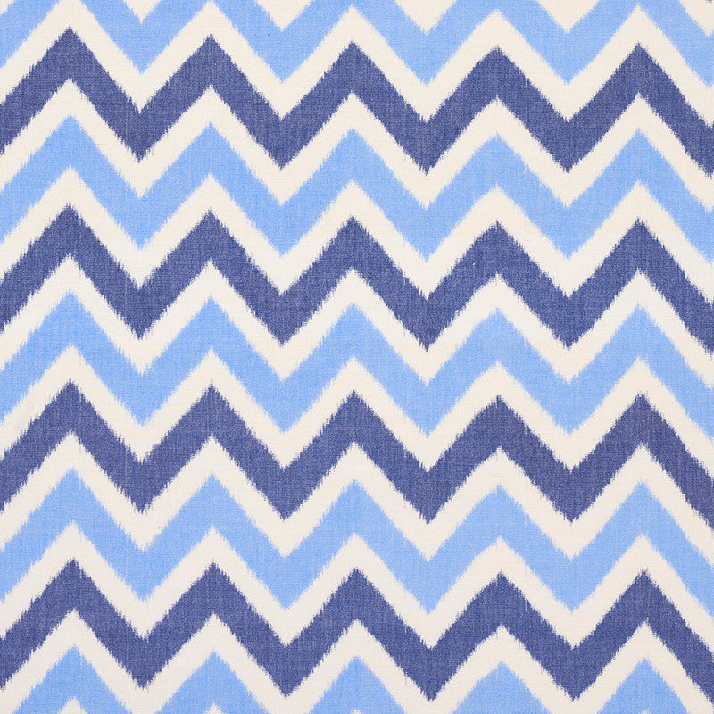 Vedado Ikat Indigo 79460 by Schumacher Fabric Schumacher Fabric Vedado Ikat Indigo 79460Fabric COTTON 100% INDIA </p><p>Repeat: H: HORZ. 5" (13CM) , V: VERT. 6" (15CM) 53 - Fabric Carolina -