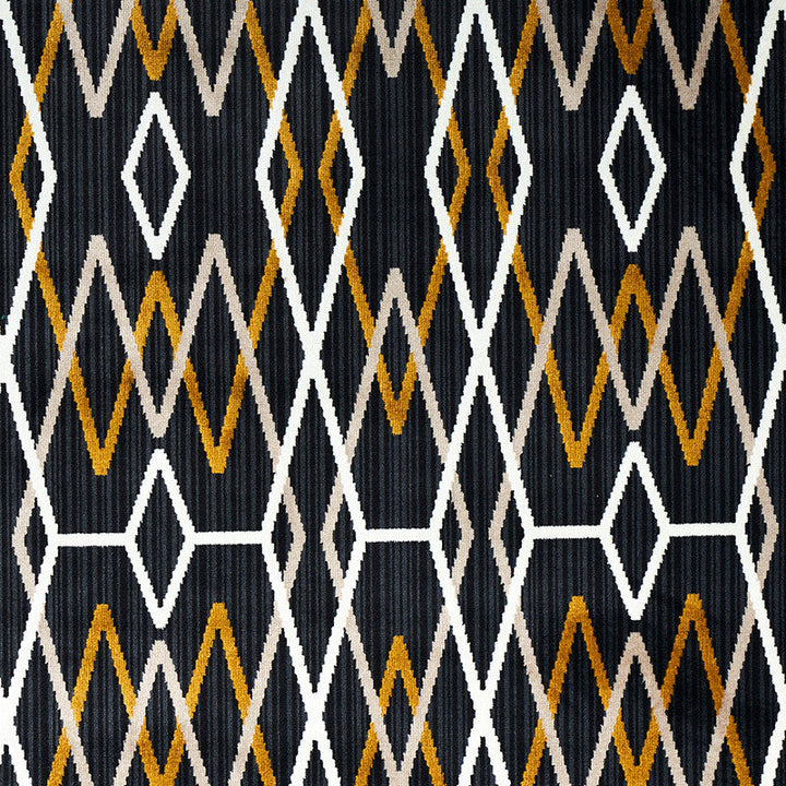 Kyoto Trellis Soot 79530 by Schumacher Designer Fabric ESPALIER BY NEISHA CROSLAND VISCOUS 80% COTTON 10% BELGIUM </p><p>Repeat: Horizontal: 20" (51CM) and Vertical: 13 3/8" (34CM) 53.5 - Swanky Fabrics -