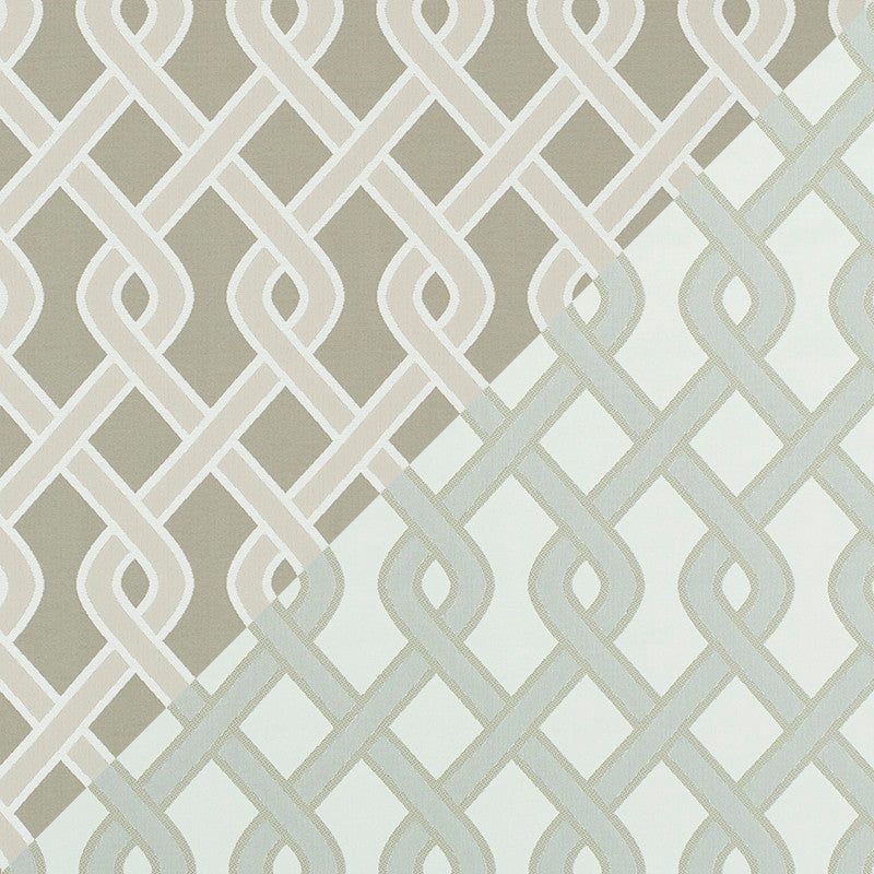 Cleo Trellis Indoor/Outdoor Neutral 79572 by Schumacher Fabric Schumacher Fabric Cleo Trellis Indoor/Outdoor Neutral 79572Fabric POLYOLEFIN 100% UNITED STATES OF AMERICA </p><p>Repeat: H: HORZ. 4 1/2" (11CM) , V: VERT. 9" (23CM) 54 - Fabric Carolina -