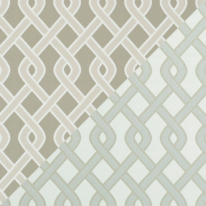 Cleo Trellis Indoor/Outdoor Neutral 79572 by Schumacher Fabric Schumacher Fabric Cleo Trellis Indoor/Outdoor Neutral 79572Fabric POLYOLEFIN 100% UNITED STATES OF AMERICA </p><p>Repeat: H: HORZ. 4 1/2" (11CM) , V: VERT. 9" (23CM) 54 - Fabric Carolina -