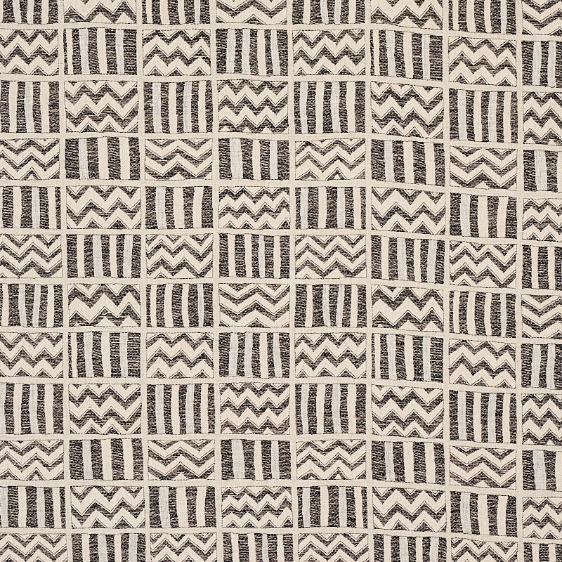 Kudu Black 79760 by Schumacher Fabric Schumacher Fabric Kudu Black 79760Fabric LINEN 100% ITALY </p><p>Repeat: H: HORZ. 13 2/3" (35CM), V: VERT. 13 2/3" (35CM) 55 - Fabric Carolina -