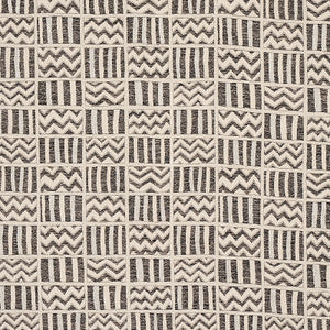 Schumacher Fabric Kudu Black 79760