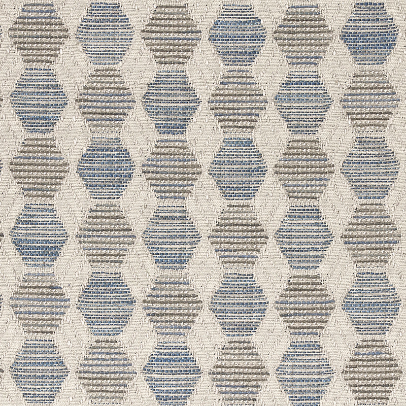 Coquina Performance Blue 79840 by Schumacher Designer Fabric NATURA VISCOSE 55% LINEN 19% ITALY Martindale 25,000 </p><p>Repeat: Horizontal: 1 2/5" (3CM) and Vertical: 3" (8CM) 55 - Swanky Fabrics -