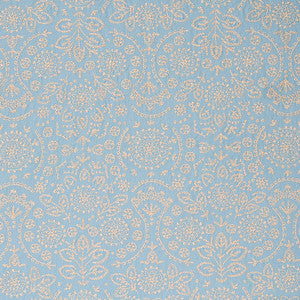 Schumacher Fabric Tiana Embroidery Chambray 79860