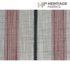 Roth & Tompkins Fabric Trafalgar Stripe Fire