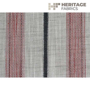 Roth & Tompkins Fabric Trafalgar Stripe Fire